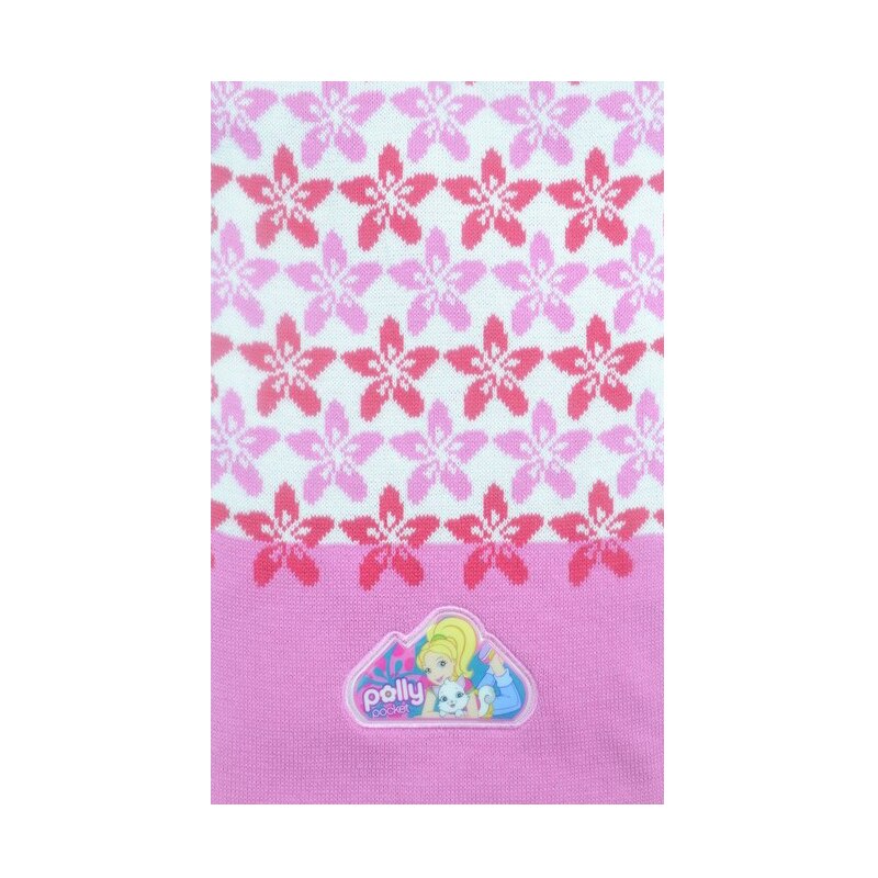 Fular pentru fete Setino Polly Pocket 951-529R, Roz , Universal